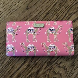Kate Spade Stacy Liberty Street Camel Wallet